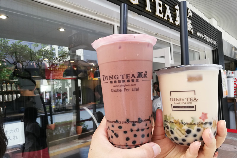 DING TEA（ディンティー）新浜松駅前店 タピオカミルクティー