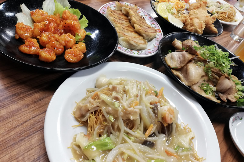 餃子の王将 浜松店 宴会コース