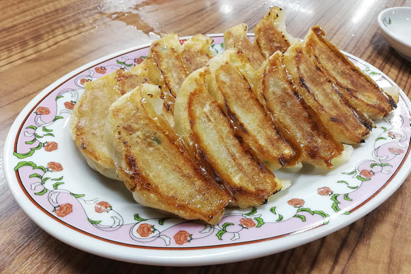 餃子の王将 浜松店 食べ放題の餃子