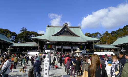 法多山 尊永寺 初詣