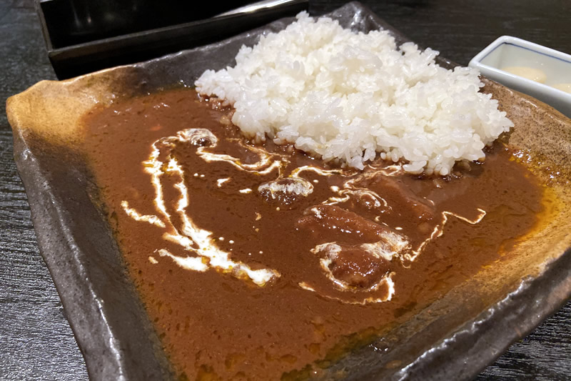 肉料理と大地の恵み ひなた ひなたの近江牛カレー